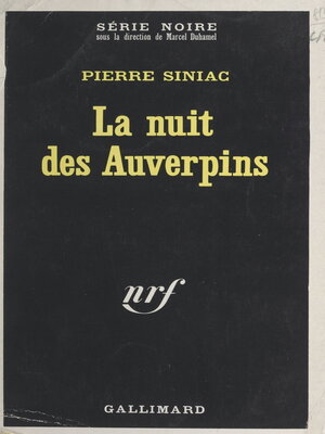 cover image of La nuit des Auverpins